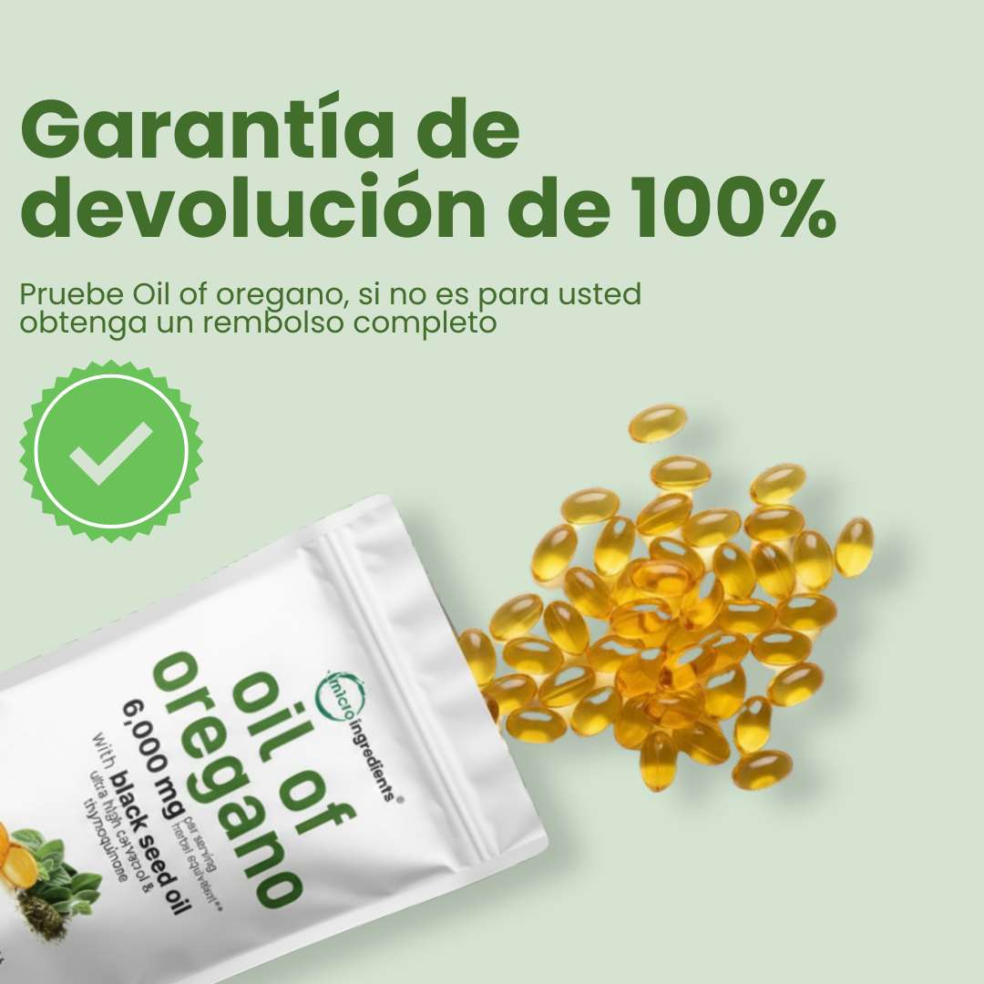 Aceite de orégano medicinal