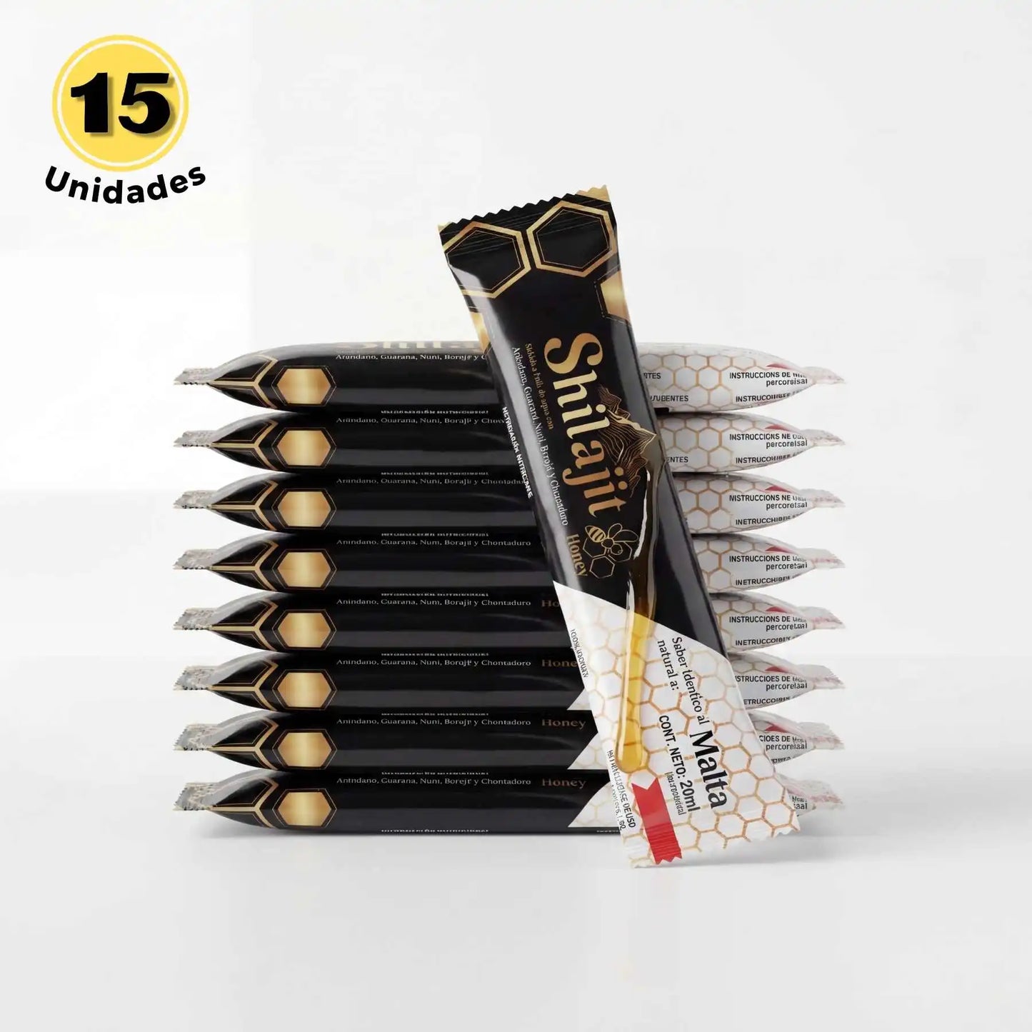 Bloomu™ Sobres de Shilajit Honey