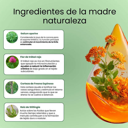 Gotas Lymphatic drainage | bienestar para el drenaje linfático