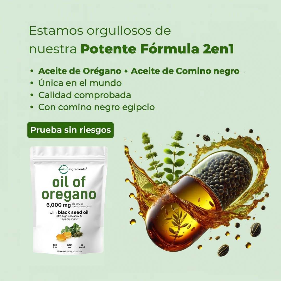 Aceite de orégano medicinal