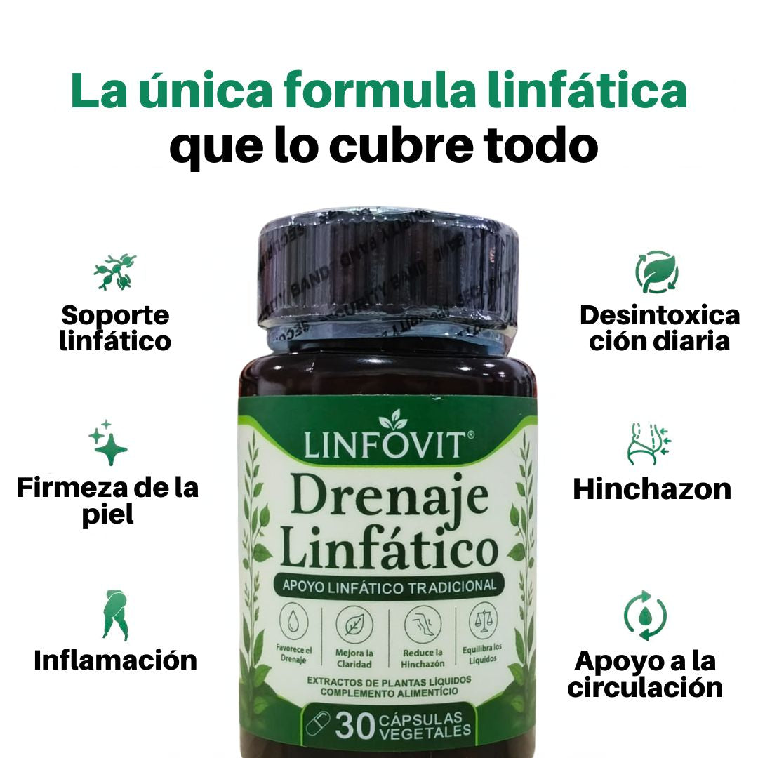 DRENAJE LINFATICO 30 caps
