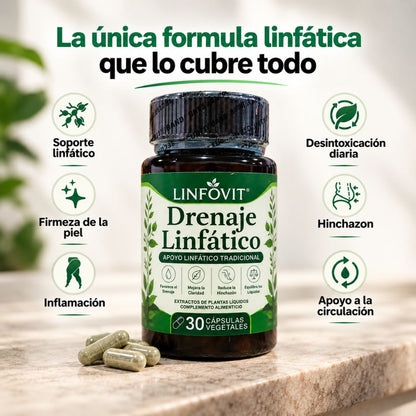 DRENAJE LINFATICO 30 caps