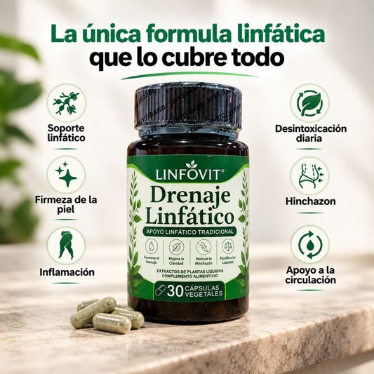 DRENAJE LINFATICO 30 caps