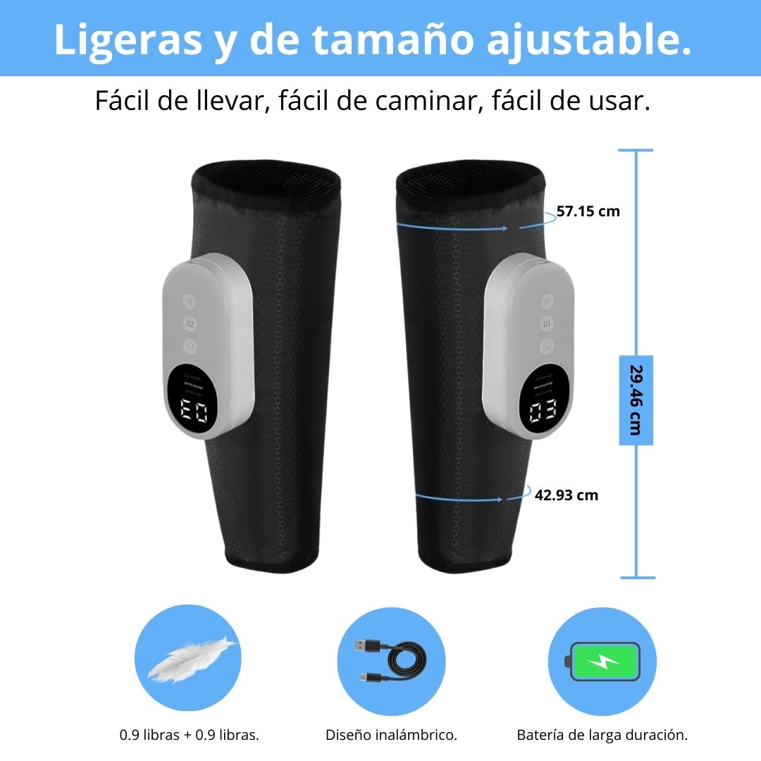 VitaPierna - Masajeador 3 en 1 para piernas sin dolor